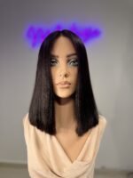 ⁦باروكة كاريه طول ١٤ انش لون طبيعي مايل للأسود⁩ - الصورة ⁦4⁩