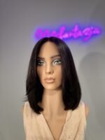 ⁦باروكة كاريه طول ١٤-١٥ انش لون طبي مائل للأسود⁩ - الصورة ⁦2⁩